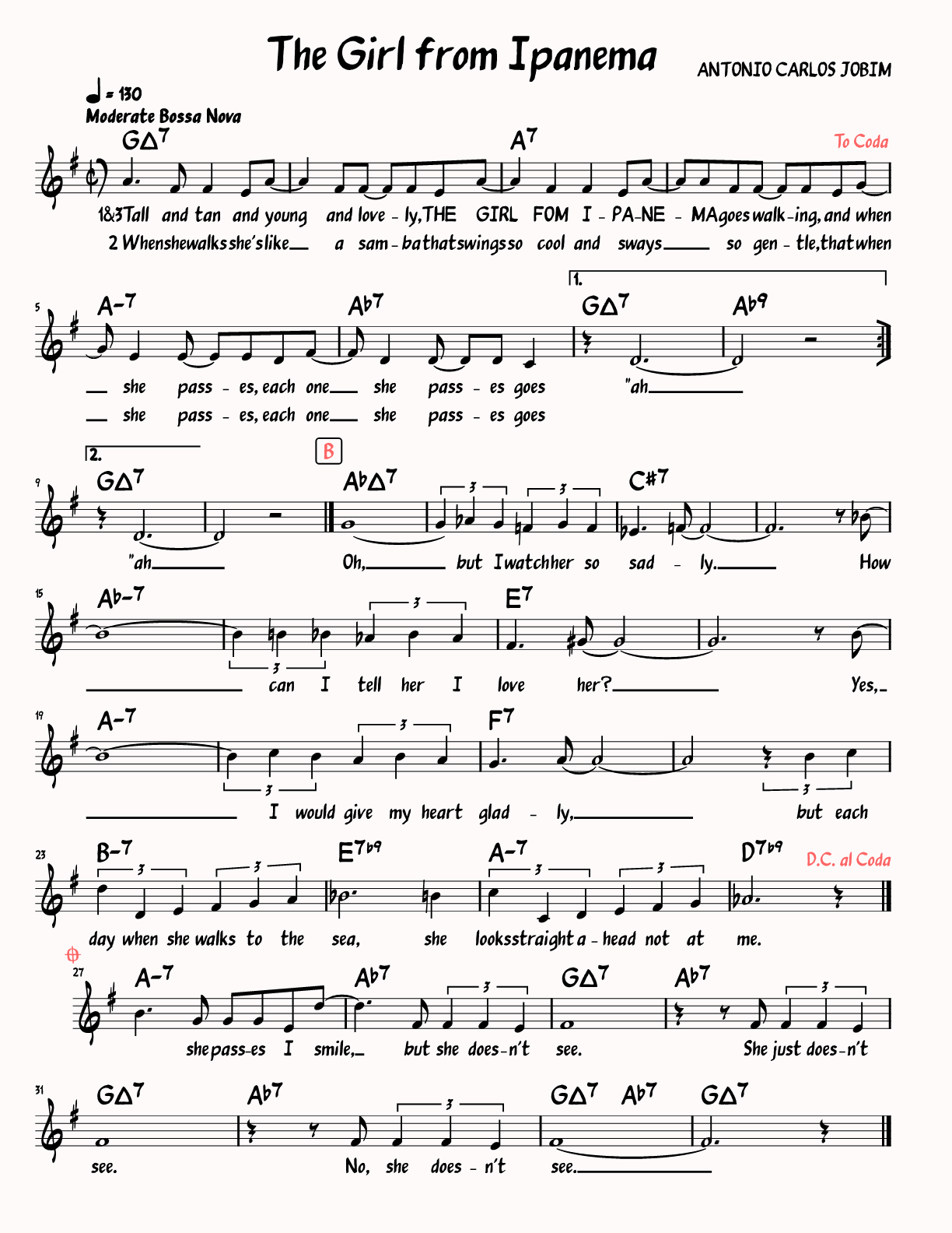 Sheet Music